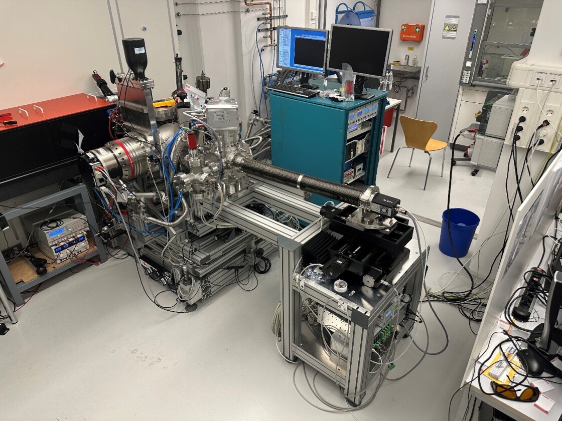 The ULLAS EUV transient absorption spectrometer system.