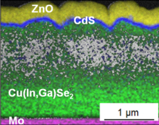 Scanning TEM mit EDX Mapping - vergrößerte Ansicht
