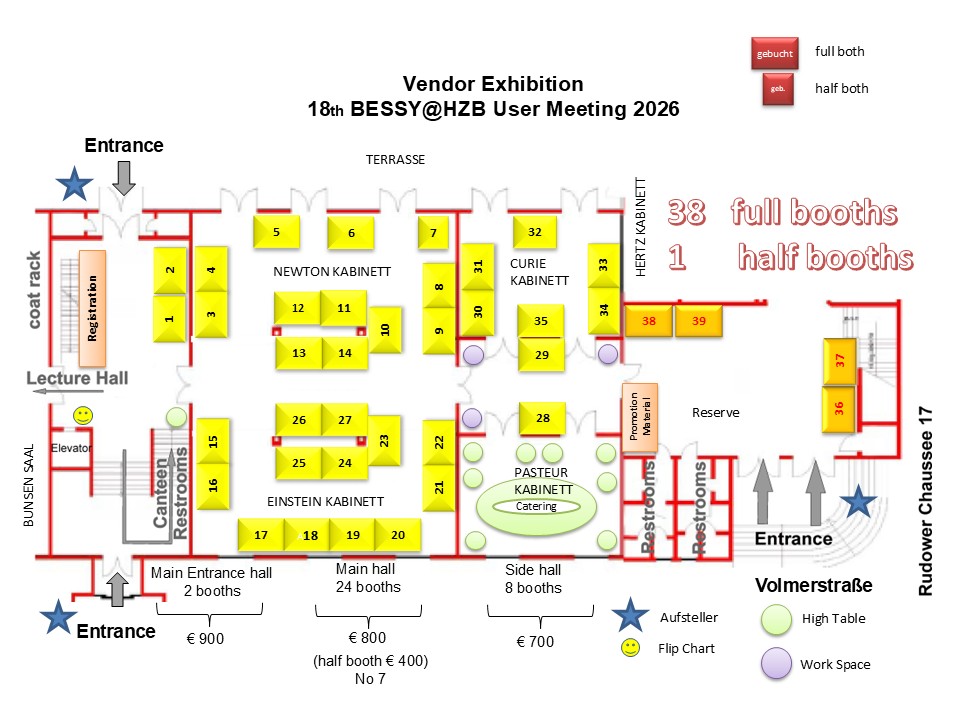 Floor Plan WISTA 2026 - enlarged view