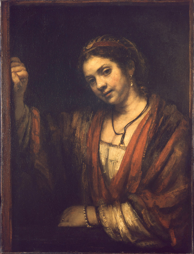 Rembrandt Hendrickje Stoffels - vergrößerte Ansicht
