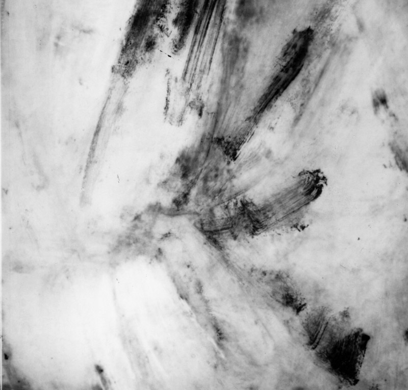 Rembrandt Hendrickje Stoffels, Neutronenautoradiographie (Detail) - vergrößerte Ansicht